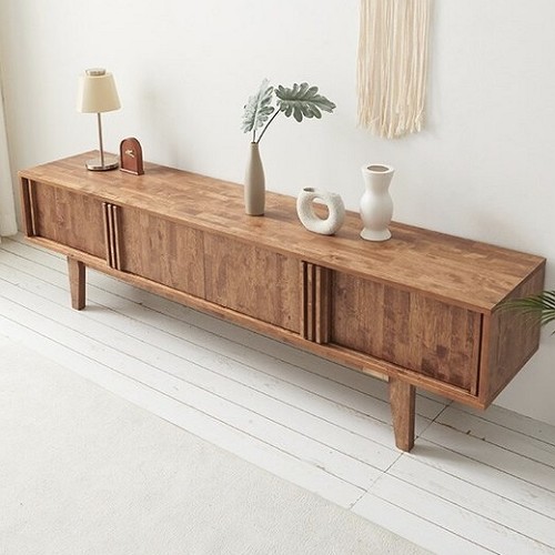 보루네오하우스 엘리브 원목 거실장 2000_이미지