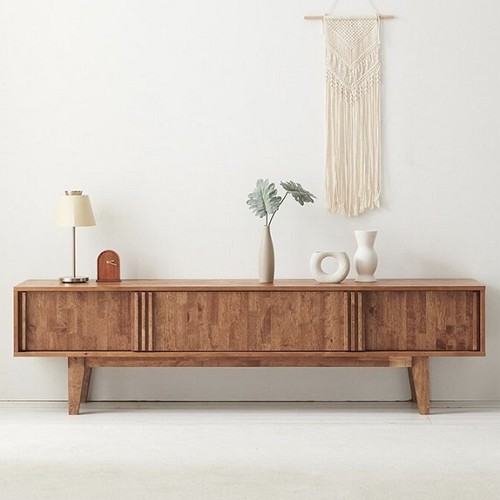 보루네오하우스 엘리브 원목 거실장 2000_이미지