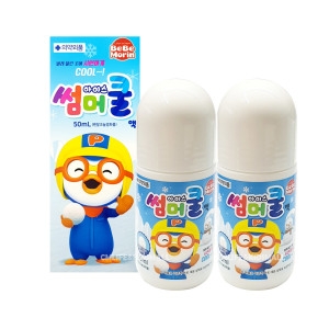 썸머쿨액 50ml 2개/물파스 유아 어린이 벌레물린데 의약외품 찰과상 외용소독 모기스프레이
