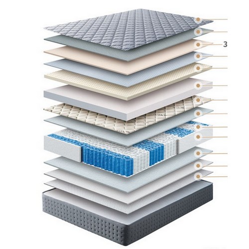 삼익가구 로얄 익스클루시브 유로탑 매트리스 K (30cm)_이미지