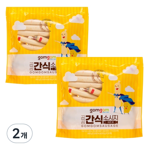 곰곰 간식 소시지 치즈맛 30개입 900g (2개)_이미지