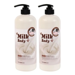 푸드어홀릭 밀크 우유 바디로션 1000ml (2개)_이미지