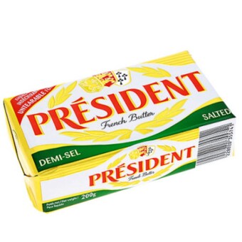 President 프렌치 가염<b>버터</b> 200g