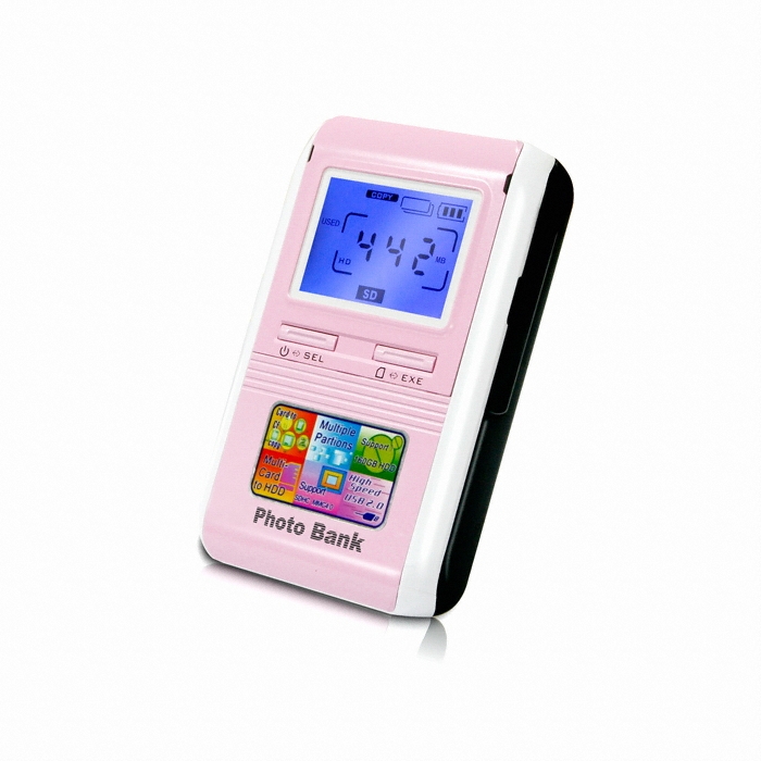 하이기가 Photo Bank HG-50S 핑크 (320GB)_이미지