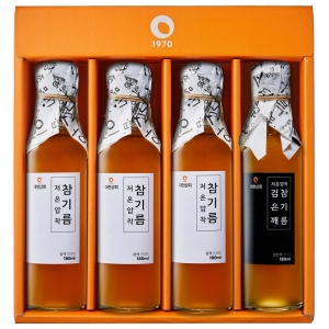 저온압착 참기름 3개 180ml