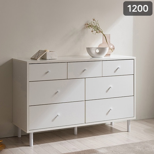 고든 7단 와이드 서랍장 1200