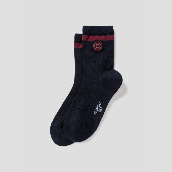 삼성물산 빈폴골프 스트라이프 미들삭스 BE58KTA12R