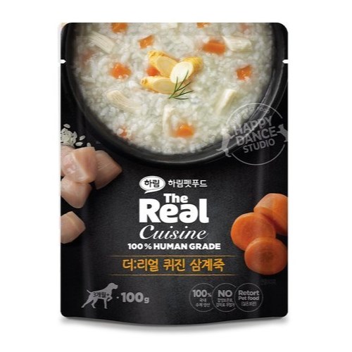 더리얼 독 퀴진 삼계죽 100g (1개)_이미지