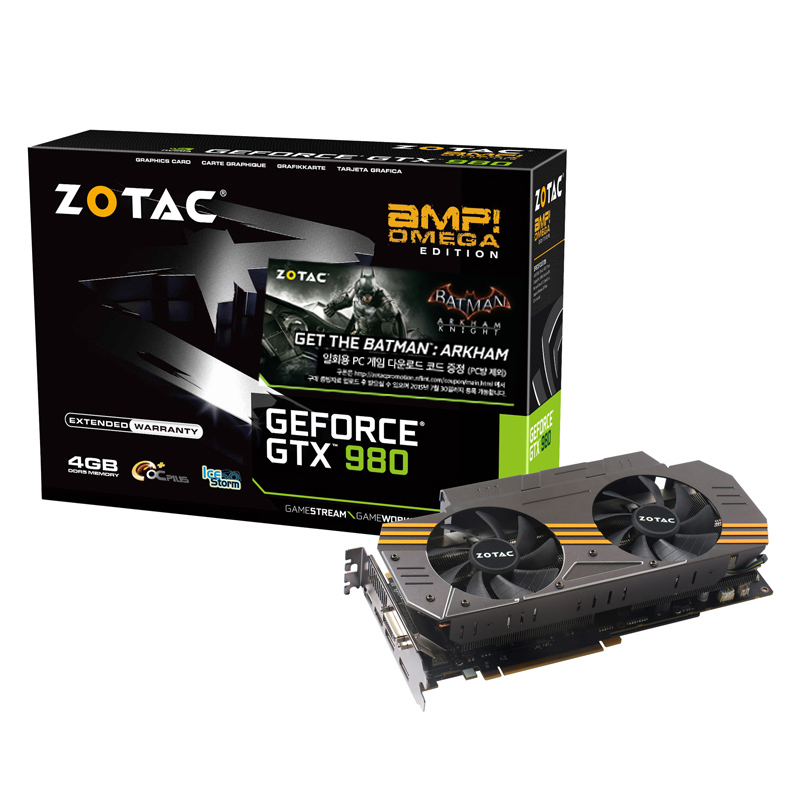 ZOTAC AMP OMEGA 지포스 GTX980 D5 4GB