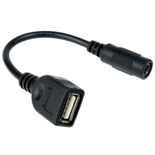 라이트컴 COMS TB496 USB to DC 5.5x2.1 변환 젠더_이미지