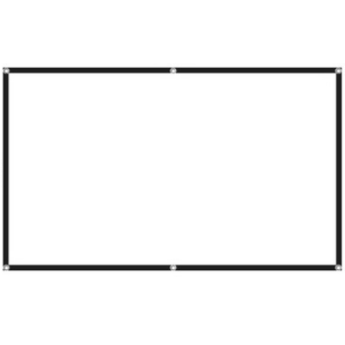 VEIDADZ 와이드 가정용 백색 빔프로젝터 스크린 해외구매 (60인치)_이미지