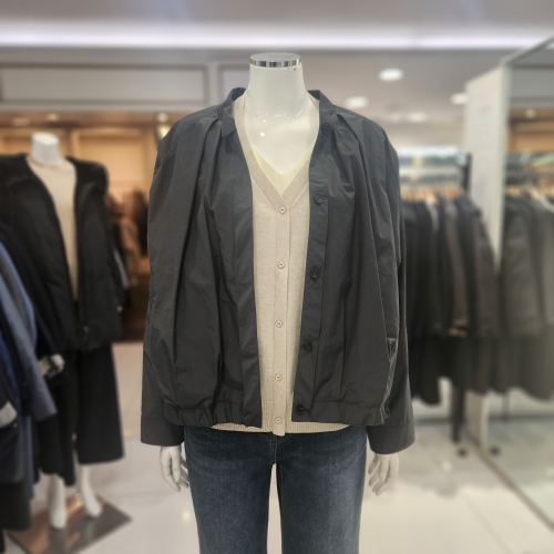 오버사이즈 반하이넥 점퍼 Z6A3O101-1-DG_BP