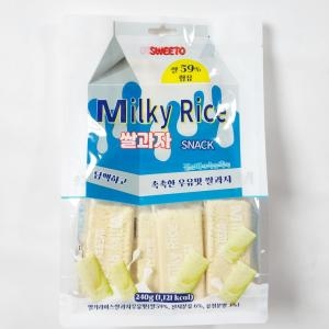 밀키 라이스 크래커 우유맛 240g