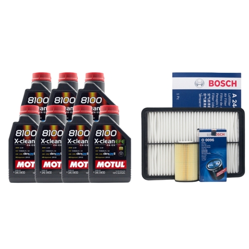 8100 X-CLEAN EFE 5W30 7L + 보쉬필터 기아 올뉴 카니발 디젤