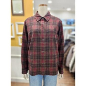 BCBG 세이브존01 랠리 체크 블라우스 B5DAB421 S43426761_이미지