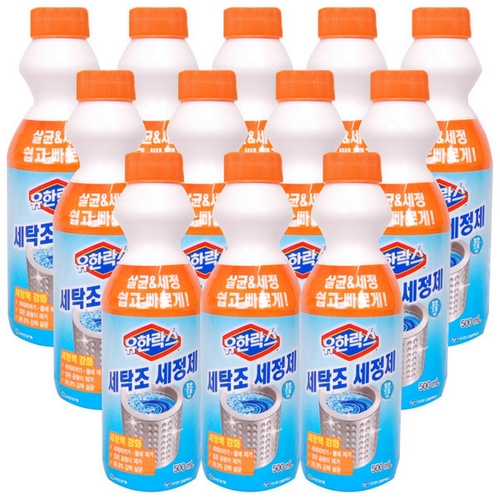 유한락스 세탁조 세정제 500ml (12개)_이미지
