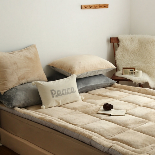 아망떼 소울메이트 플란넬 극세사 토퍼