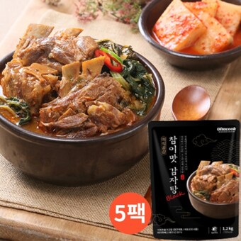 CK푸드원 집밥장인 참이맛 <b>감자탕</b> 블랙 1.2kg