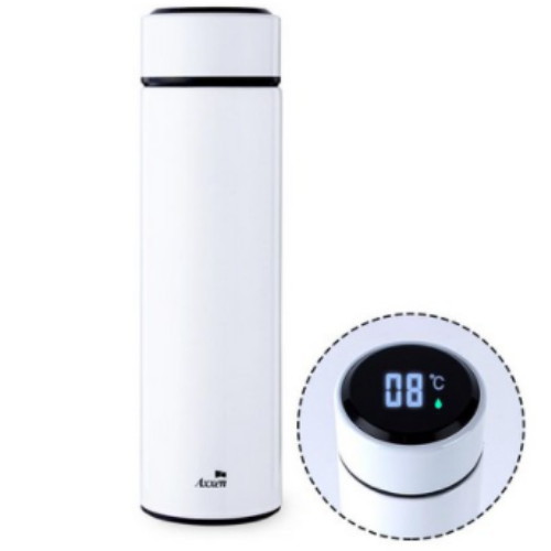 액센코리아 온도 표시 텀블러 화이트 480ml