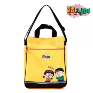  주토 소풍 어린이 키즈 아동 디즈니 학원 주디크로스백 캐릭터 초등학생 흔한남매 ㅋㅋㅋ 보조가방 옐로우