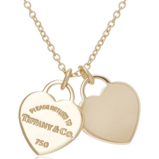 티파니앤코 미니 더블 하트 태그 펜던트 목걸이_22309277_이미지