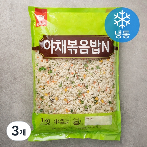 천일식품 천일냉동 야채볶음밥N 냉동 3kg 3개