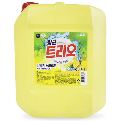 애경 트리오 항균 주방세제 12kg (1개)
