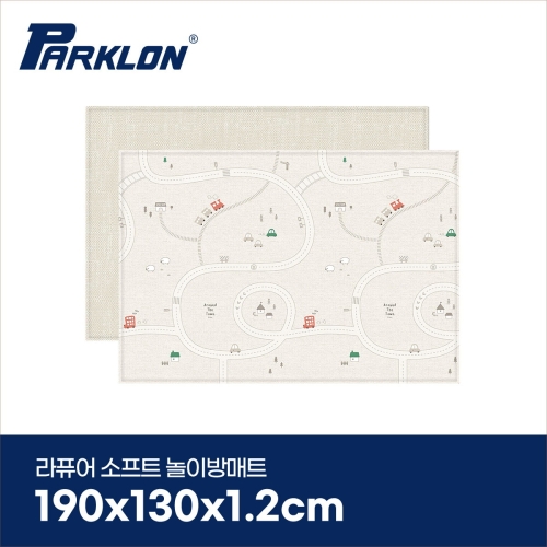 파크론 파크론 라퓨어 소프트 놀이방매트 어라운드타운 190x130x1.2cm (1개)_이미지
