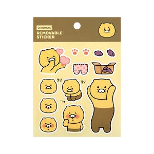 카카오프렌즈 춘식이 멀티 데코 스티커 리무버블