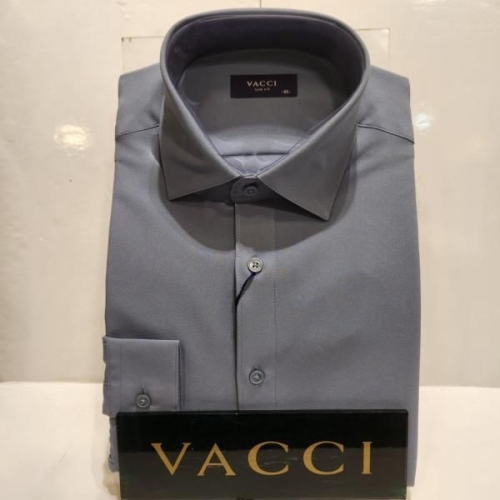 바찌 남성봄가을긴팔 슬림핏보들보들 구김없는블루무지스판와이셔츠VD1K 3PBS112B0_동아 강북점_이미지