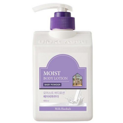 밀크바오밥 모이스트 바디로션 베이비파우더 400ml (1개)_이미지
