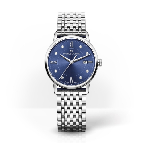 모리스라크로와 엘리오스 데이트 레이디 쿼츠 30mm 메탈밴드 EL1094-SS002-450-1