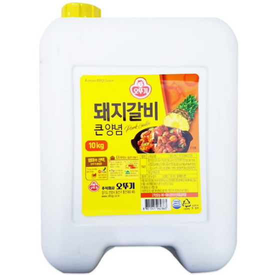 오뚜기 돼지갈비 큰양념 10kg (1개)