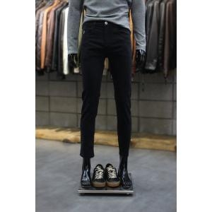  빠니깔레 워시드블랙 레귤러슬림 소프트스판진 m-gjean52bk