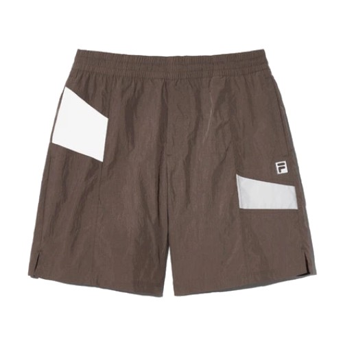 휠라 플래그 우븐 반바지 FS2TRH2131X_BRN