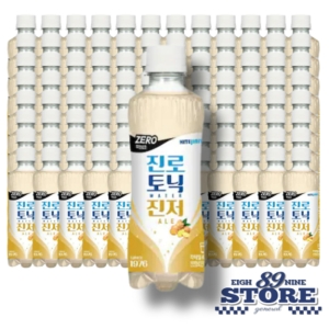 하이트진로 진로 토닉워터 진저에일 제로 300ml (96개)_이미지