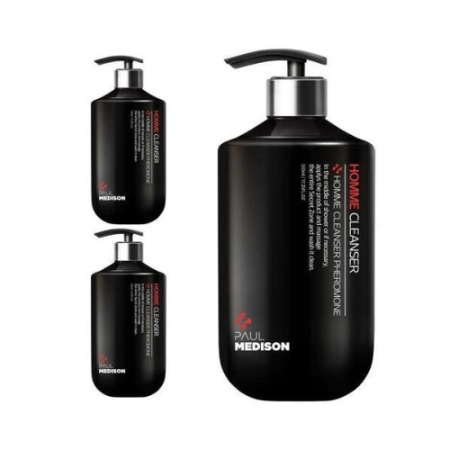폴메디슨 옴므 쿨링 남성청결제 페로몬향 510ml (3개)_이미지