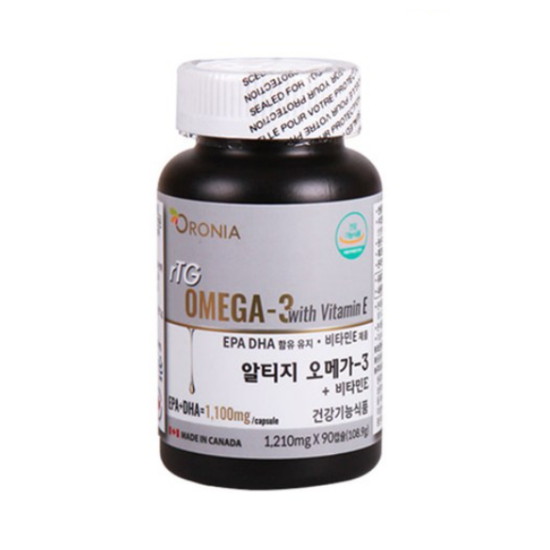 오로니아 알티지 오메가-3 비타민E 90캡슐 (4개)_이미지