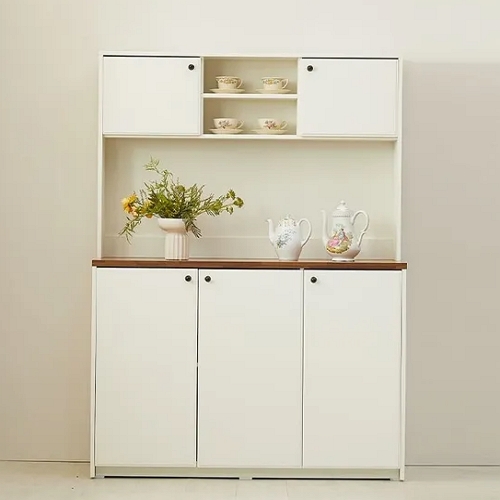 BIF보루네오 엘리브 레브 도어형 상하부장 수납장세트 1200