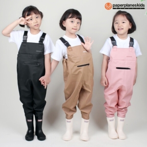 아동 가슴장화 유아 어린이 갯벌 체험 해루질 웨이더 키즈 방수 신발 조개잡이 발목