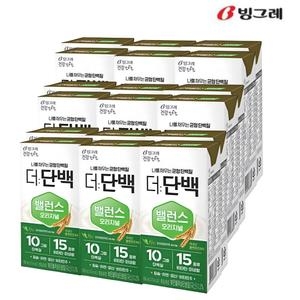 빙그레 건강 tft 더단백 밸런스 오리지널 190ml (18개)