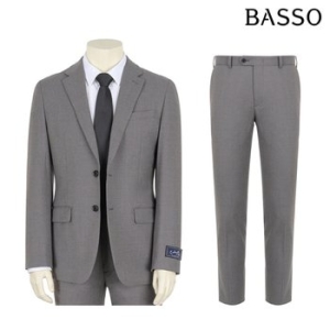 바쏘옴므 울 캐시미어 슬림핏 스트레치 수트 BSX4JQ95ABSX4PQ95A 174553 100 74_이미지