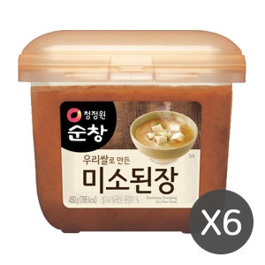 청정원 순창 우리쌀 미소된장 450g (6개)_이미지
