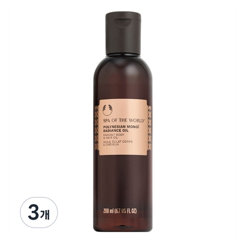 더바디샵 스파 오브 더 월드 폴리네시안 모노이 레디언스 오일 200ml