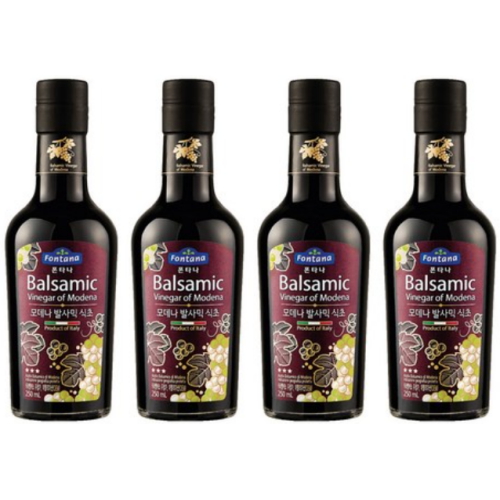 폰타나 모데나 발사믹 식초 실버라벨 250ml (4개)_이미지