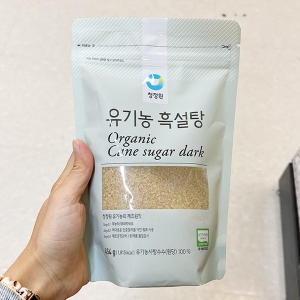 오푸드 유기농 흑설탕 454g