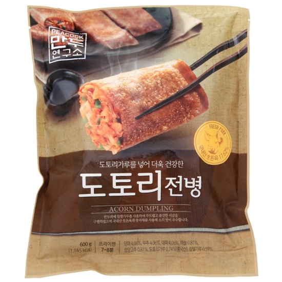 이마트 피코크 만두연구소 도토리전병 600g