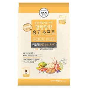미소 말랑말랑 요고 소프트 양고기 시니어 1.4kg이미지입니다. 누르면 해당 게시물로 새창이동합니다.
