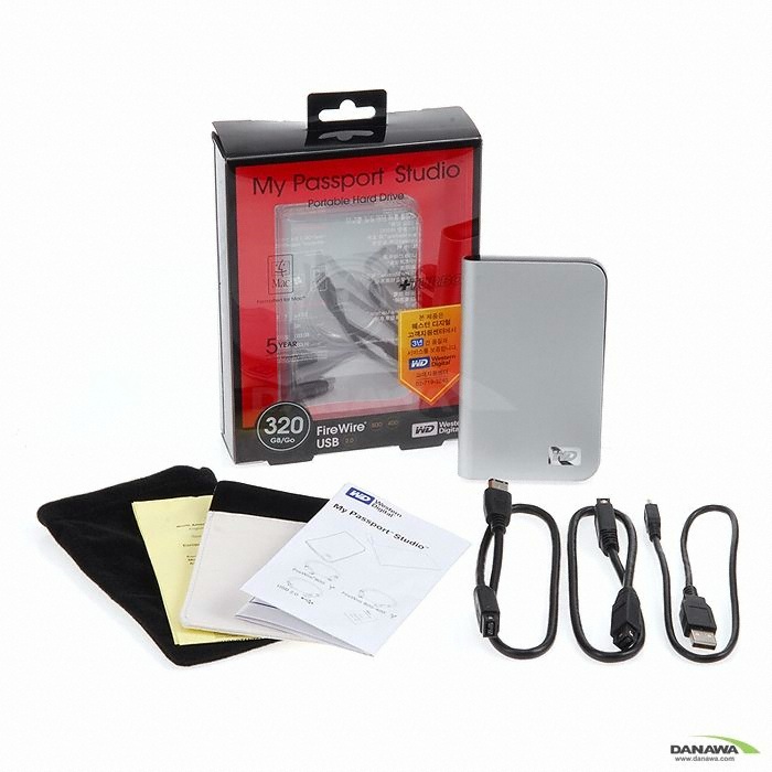 Western Digital WD My Passport Studio USB 2.0 (320GB)_이미지