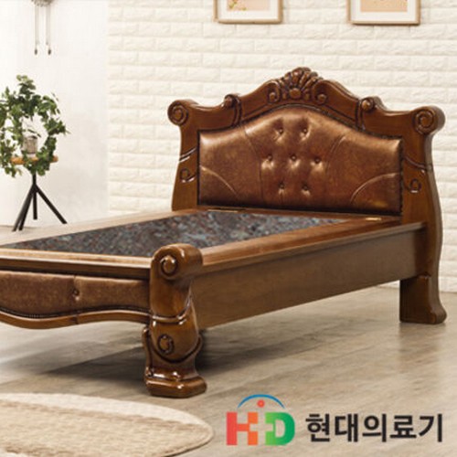 현대의료기 6116 돌침대 S (브라운팔보석)